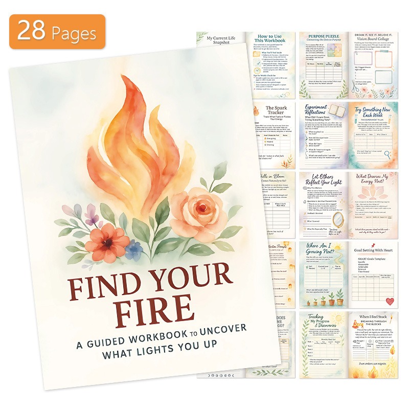 Your Health Wellness - New Arrival FIND YOUR FIRE Guidebook