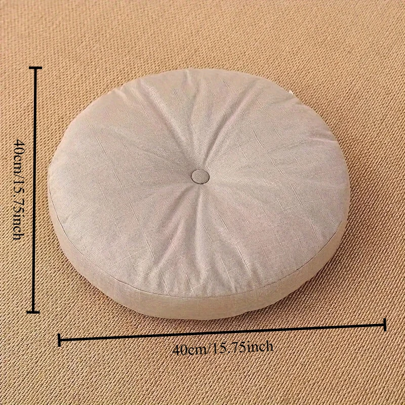 Thick Round Cushion,Soft & Com - Meditation Cushion Zafu 评论和价格