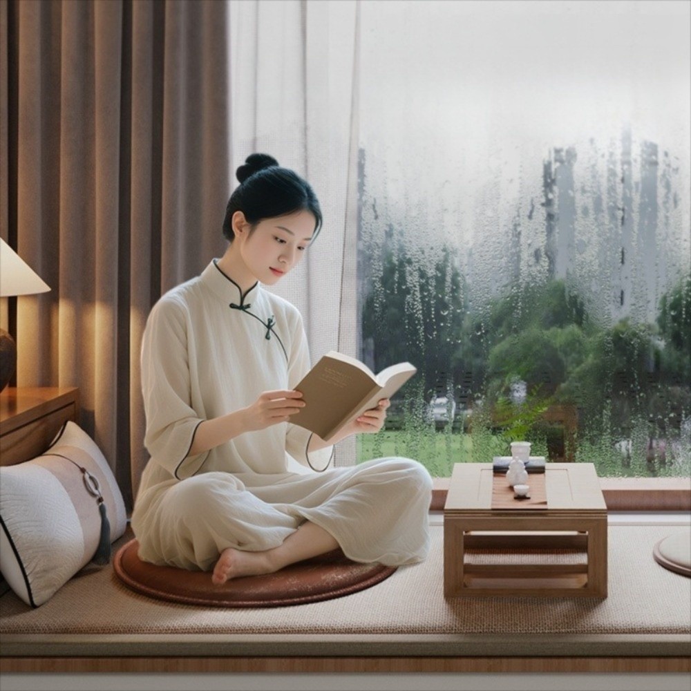 Zafu Thick Leather Cushion Sof - Meditation Cushion Zafu 评论和价格