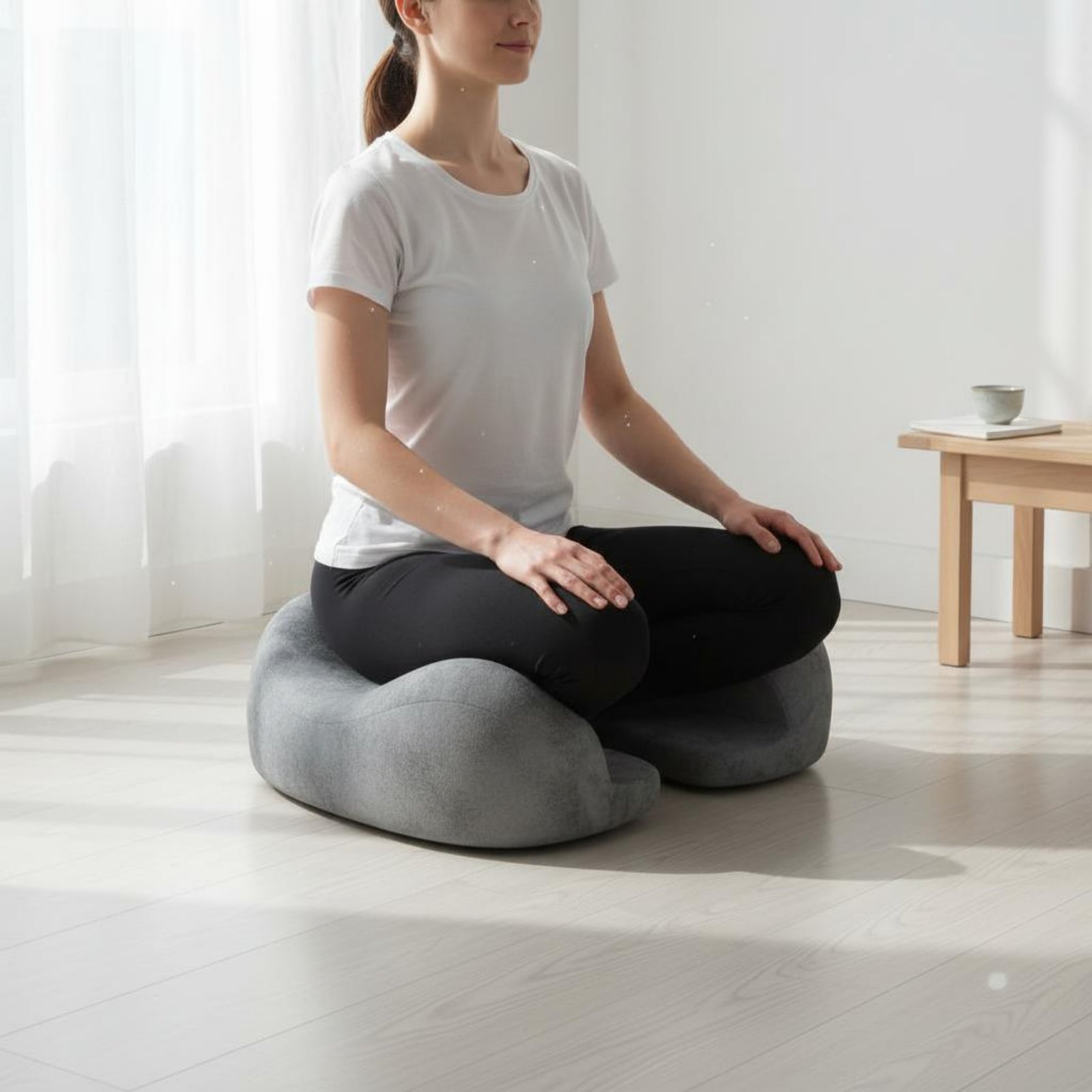 Zafu Cushion Thick Cushioning  - Meditation Cushion Zafu 评论和价格