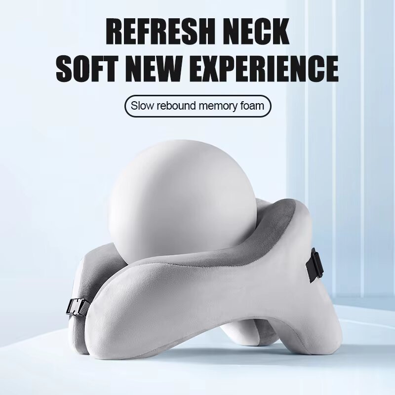 Memory Foam U‑Shape Neck Pillo - Neck Traction Pillow 评论和价格