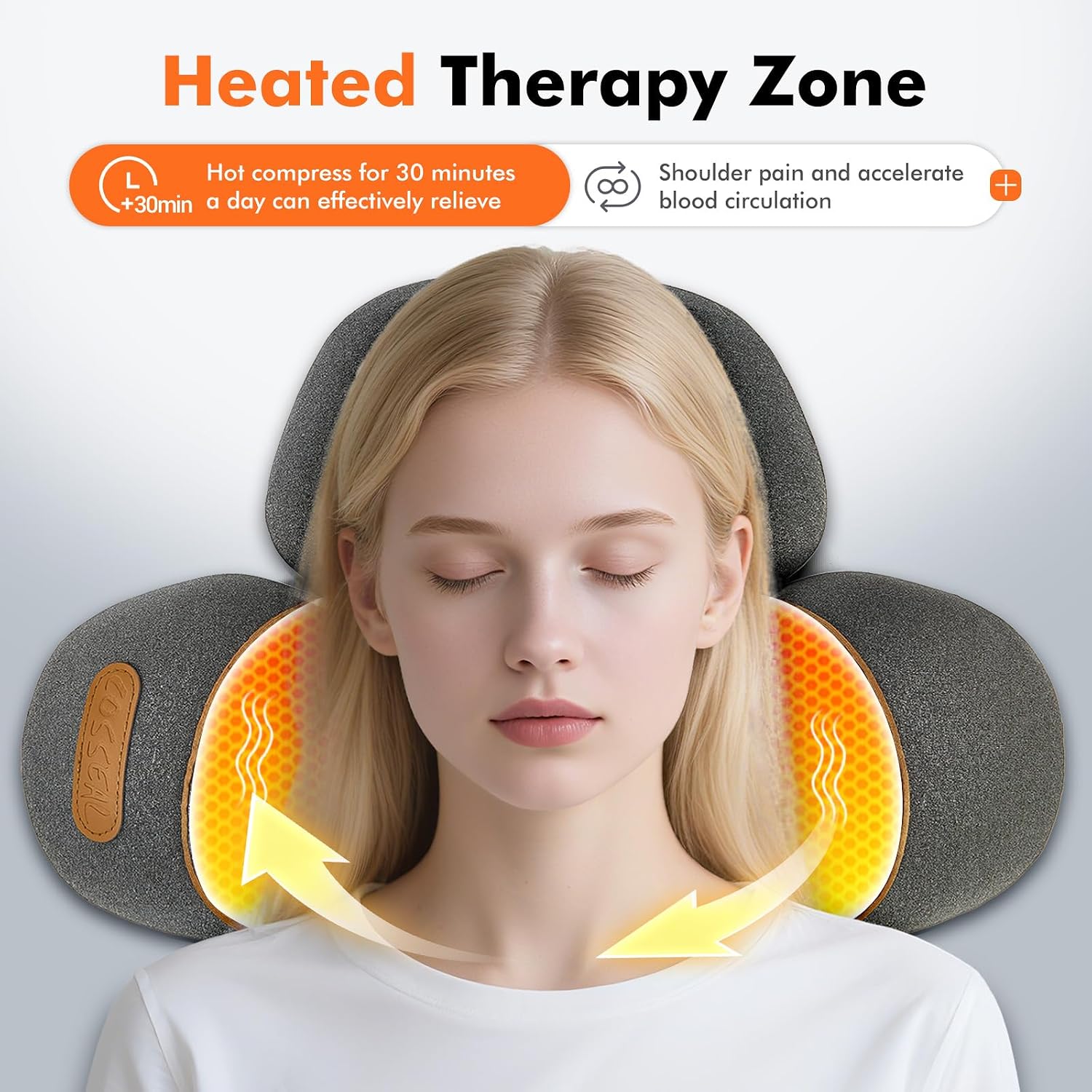 3-in-1 Neck Massager Pillow wi - Neck Traction Pillow 评论和价格