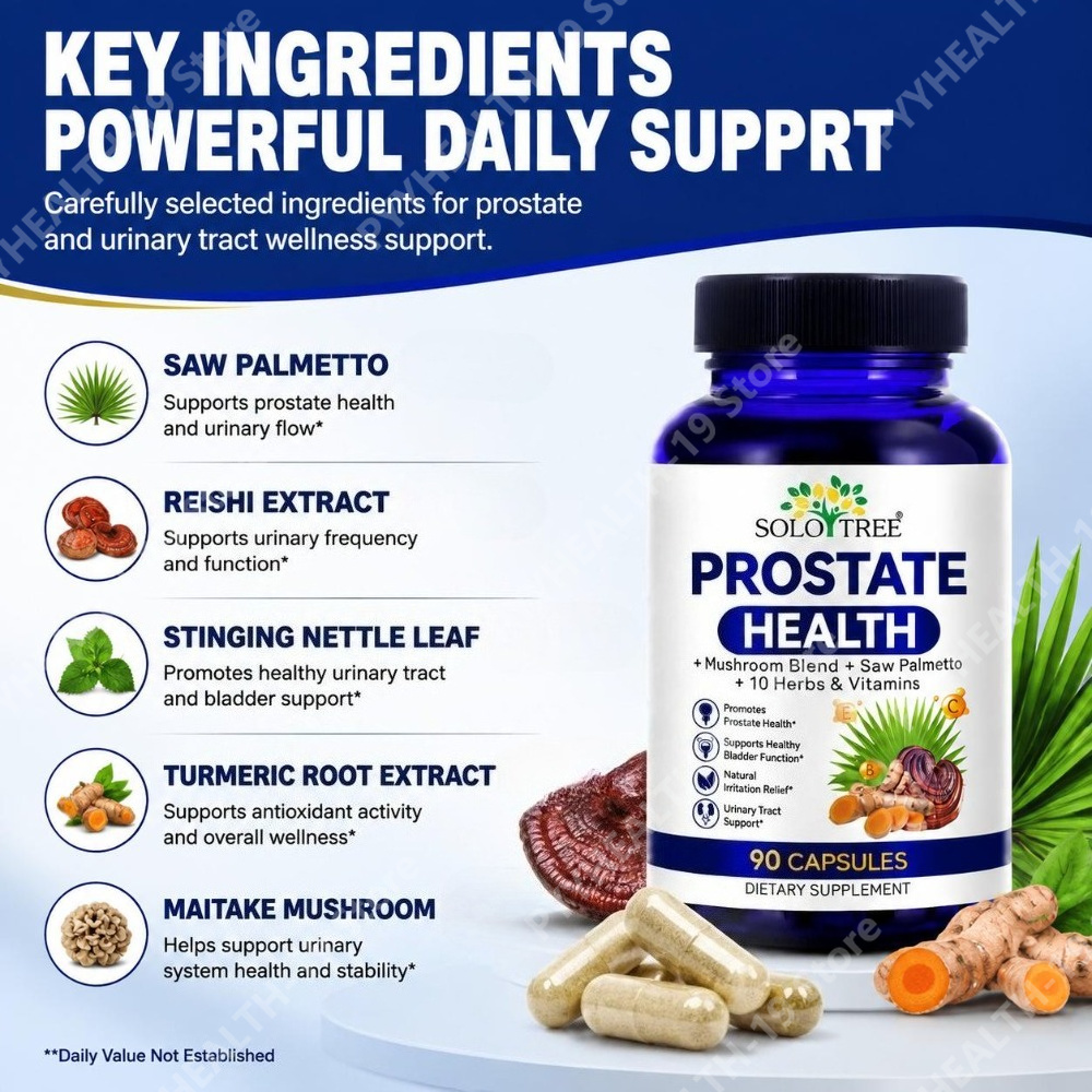 SOLO TREE Prostate Health Caps - Health Wellness & Nutrition Center Llc 评论和价格