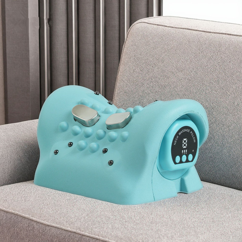Electric Heated EMS Pulse Cerv - Neck Traction Pillow 评论和价格
