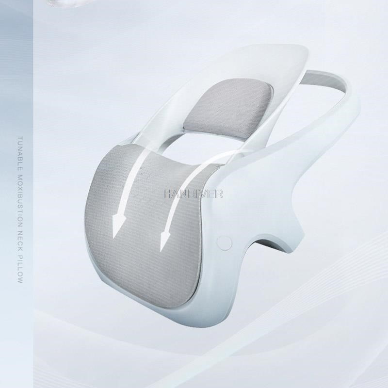 Moxibustion pillow hot compres - Neck Traction Pillow 评论和价格