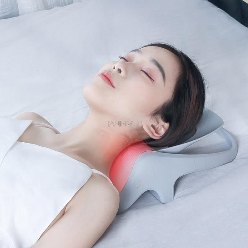 Moxibustion pillow hot compres - Neck Traction Pillow 评论和价格