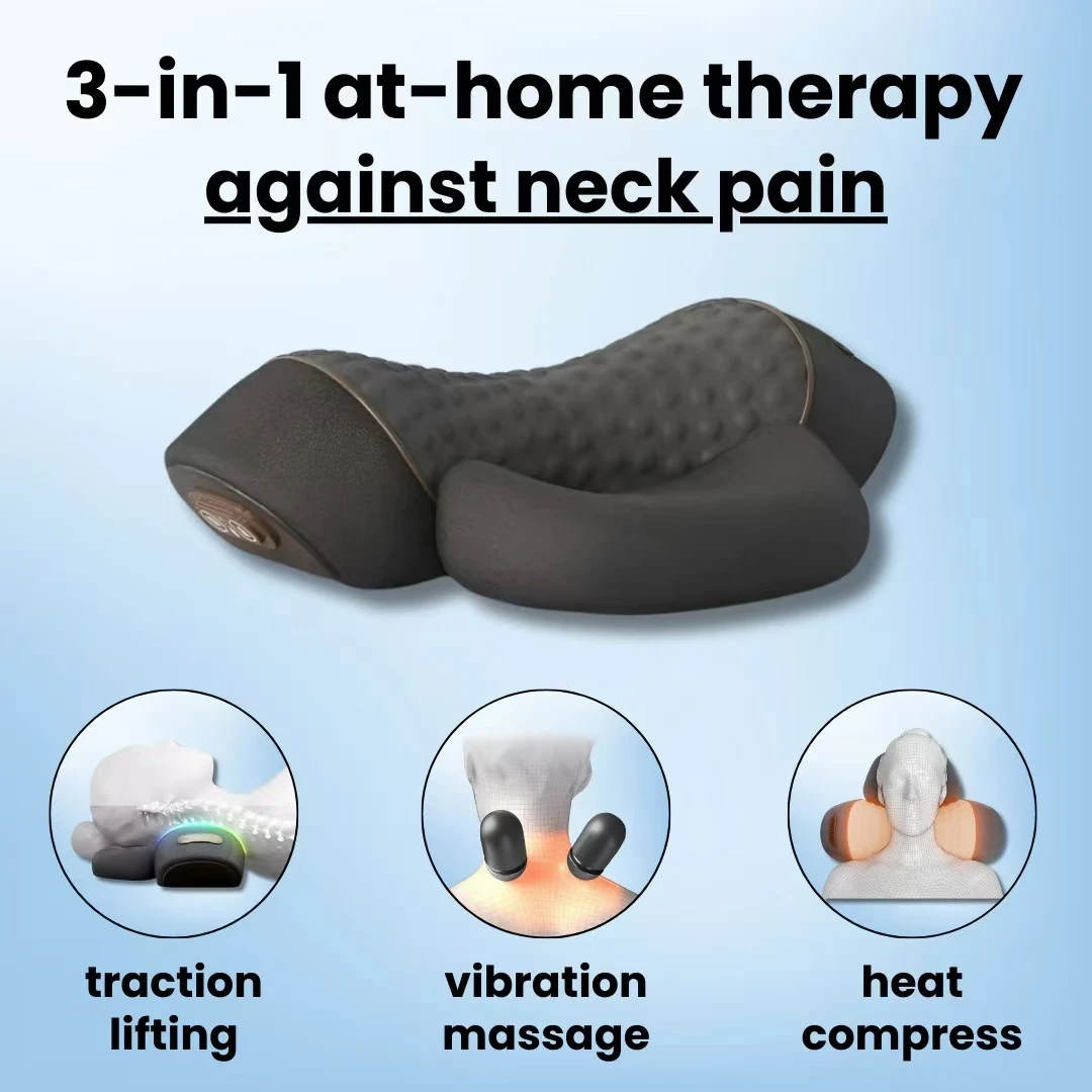 COSSEAL-3-in-1 Neck Massager C - Neck Traction Pillow 评论和价格